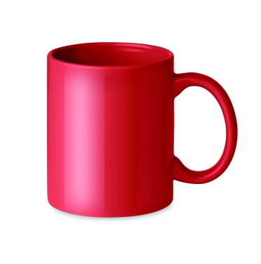 Logo trade business gift photo of: Coloured ceramic mug 300ml